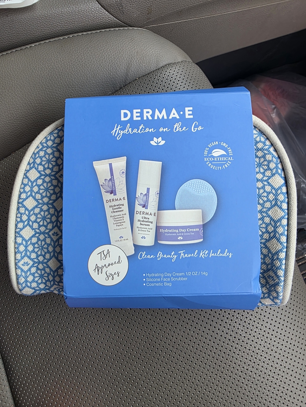New Derma•E Hydration On The Go TSA Approved Travel Kit
